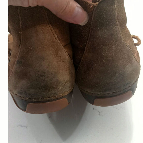 Ariat Men's Holbrook leather Boots Chukka moccasin distressed. Size 9.5 - Picture 5 of 10